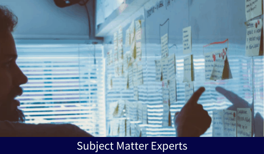 Subject Matter Experts